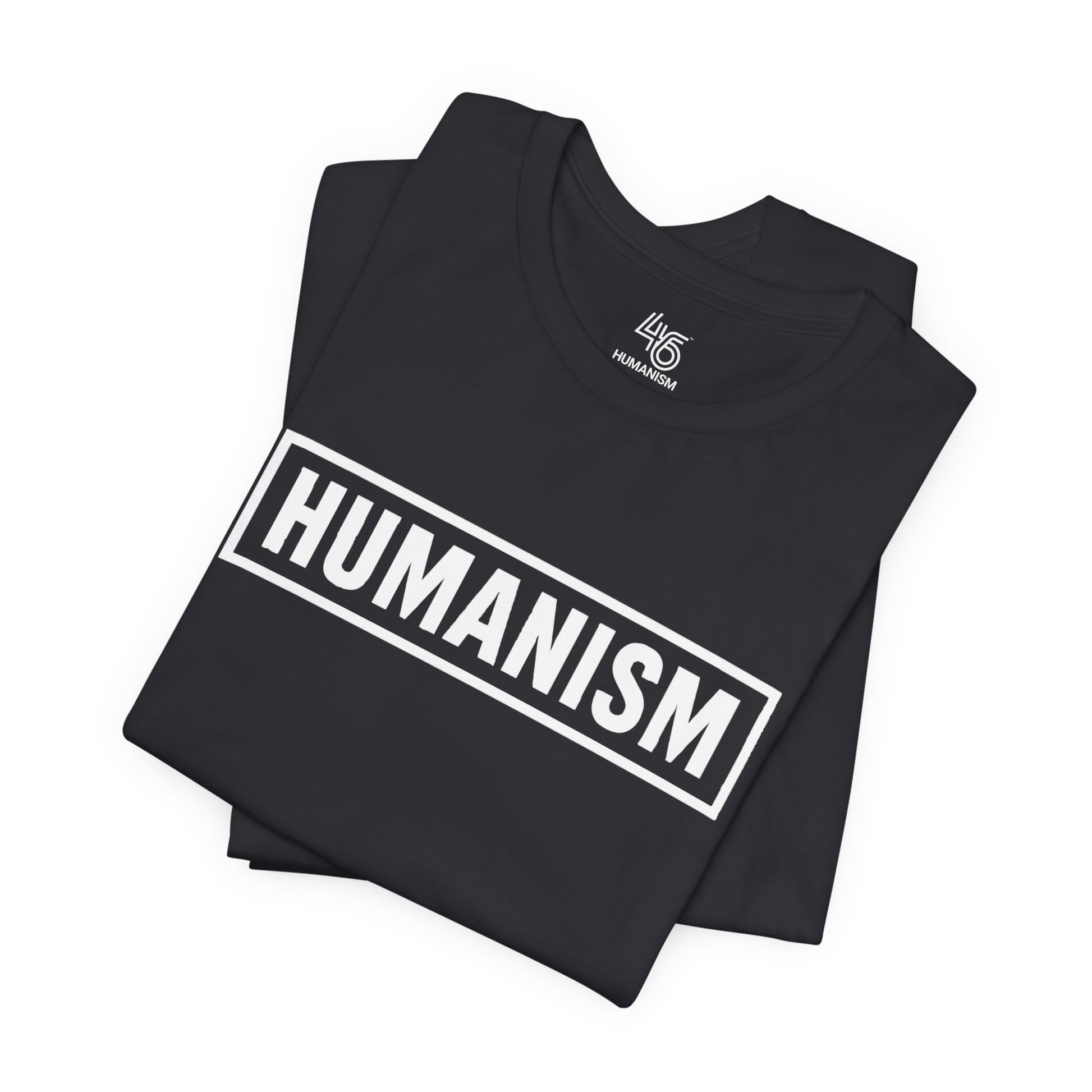 Humanism Unisex Tee - Short Sleeve Cotton Shirt, Casual Wear, Everyday Comfort