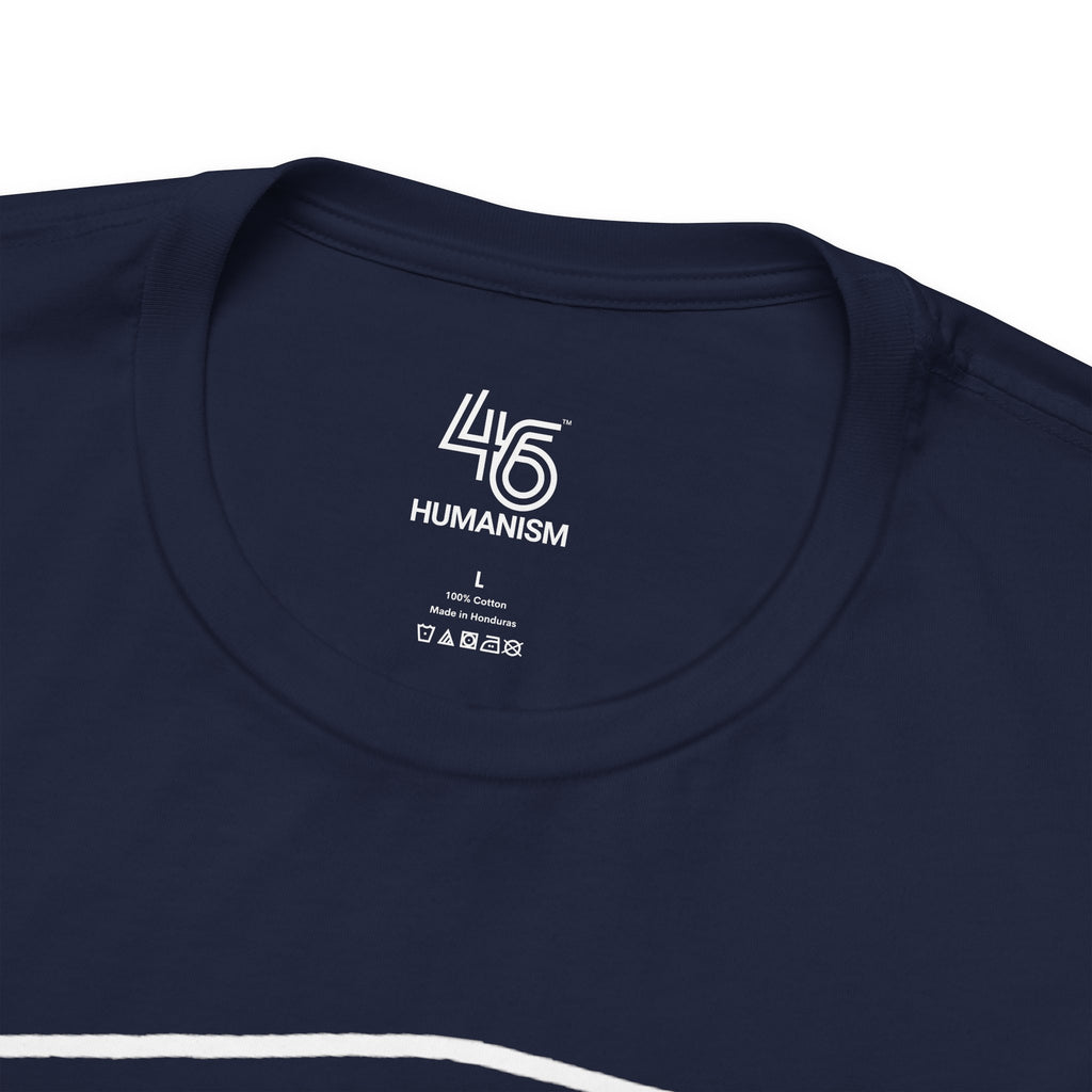 Humanism Unisex Jersey Tee - Casual Wear, Graphic Tee, Modern Fashion