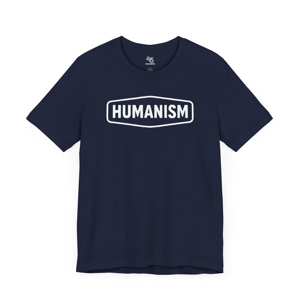 Humanism Unisex Jersey Tee - Casual Wear, Graphic Tee, Modern Fashion