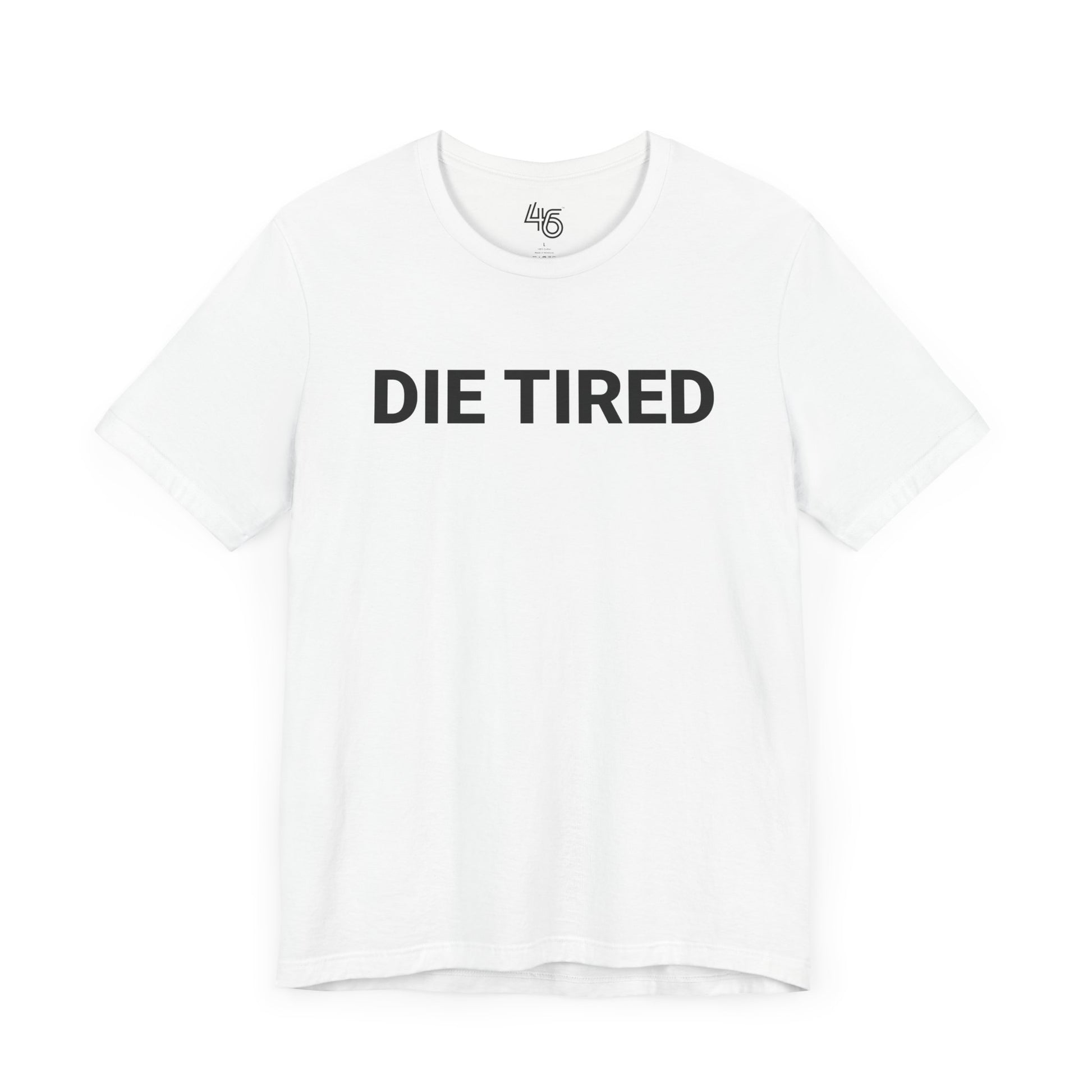 Unisex Tee - For those who don’t coast, quit, or cut corners. This shirt is a statement