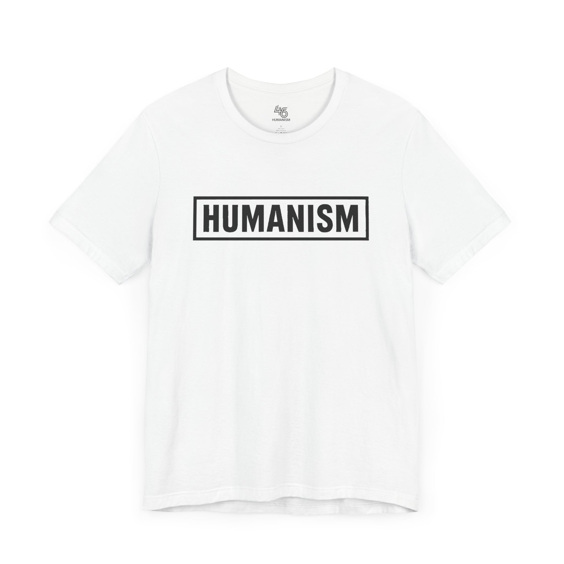 Humanism Unisex Tee - Short Sleeve Cotton Shirt, Casual Wear, Everyday Comfort