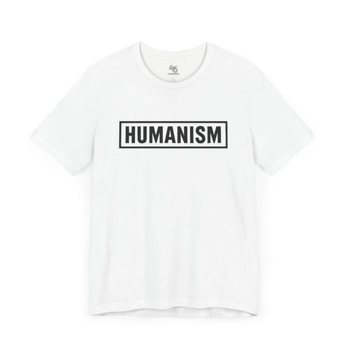 Humanism Unisex Tee - Short Sleeve Cotton Shirt, Casual Wear, Everyday Comfort