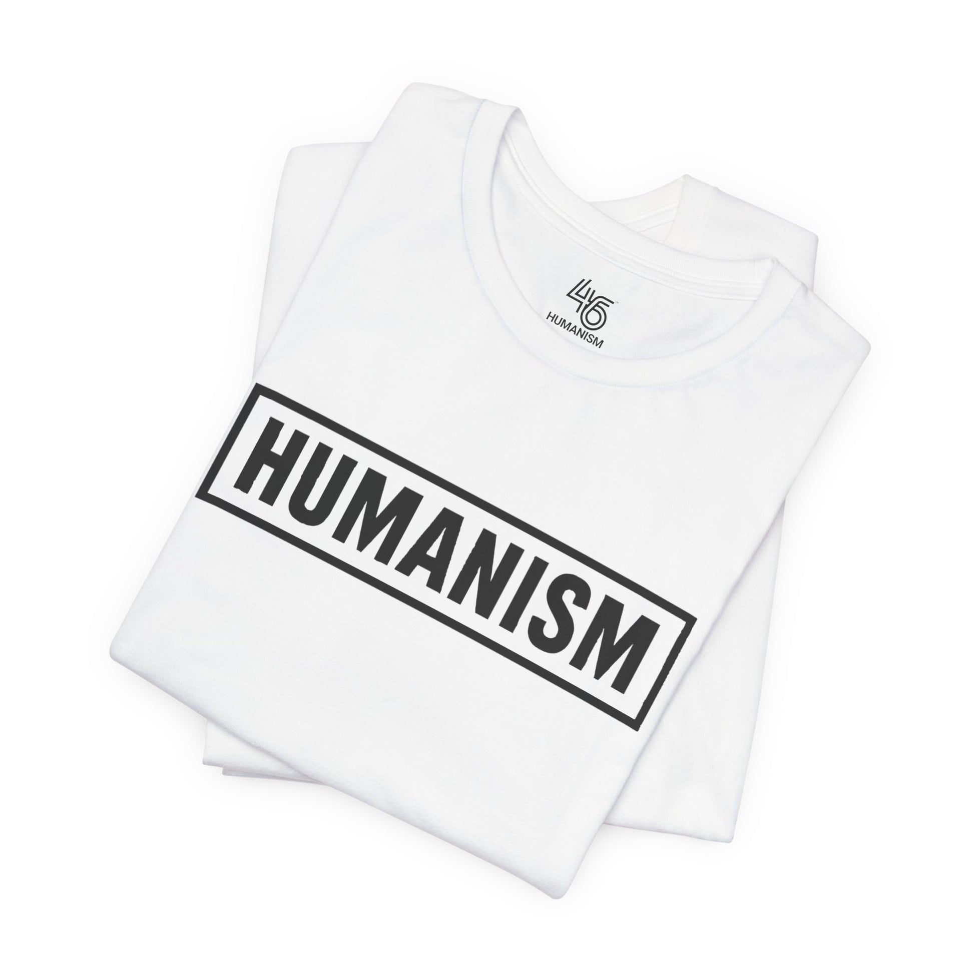 Humanism Unisex Tee - Short Sleeve Cotton Shirt, Casual Wear, Everyday Comfort